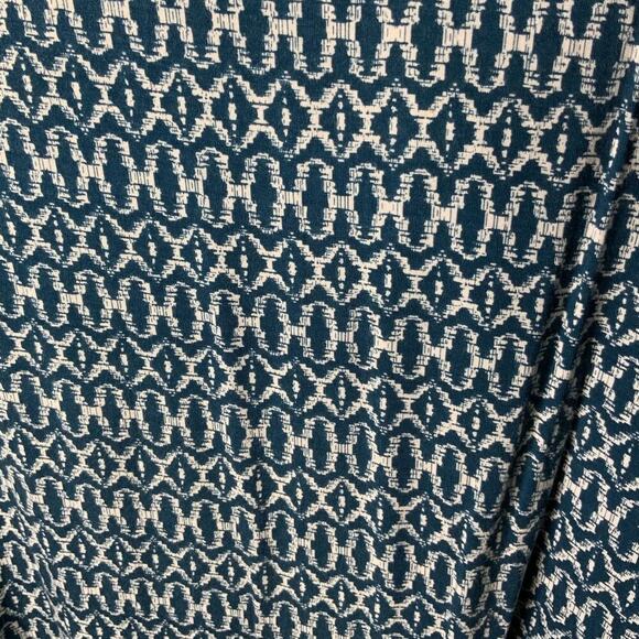 Old Navy Tunic Top Womens Large Long Sleeve Geometric Stretch Flowy Casual - Picture 6 of 9